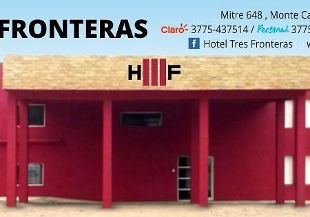 Hotel Tres Fronteras Monte Caseros Extérieur photo